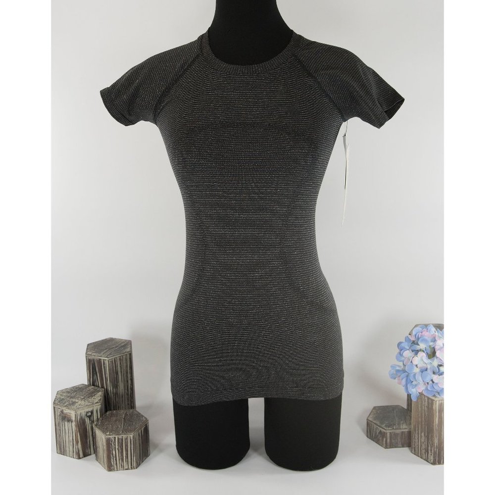 Lululemon Swiftly Speed Shine Short Sleeve Top 2